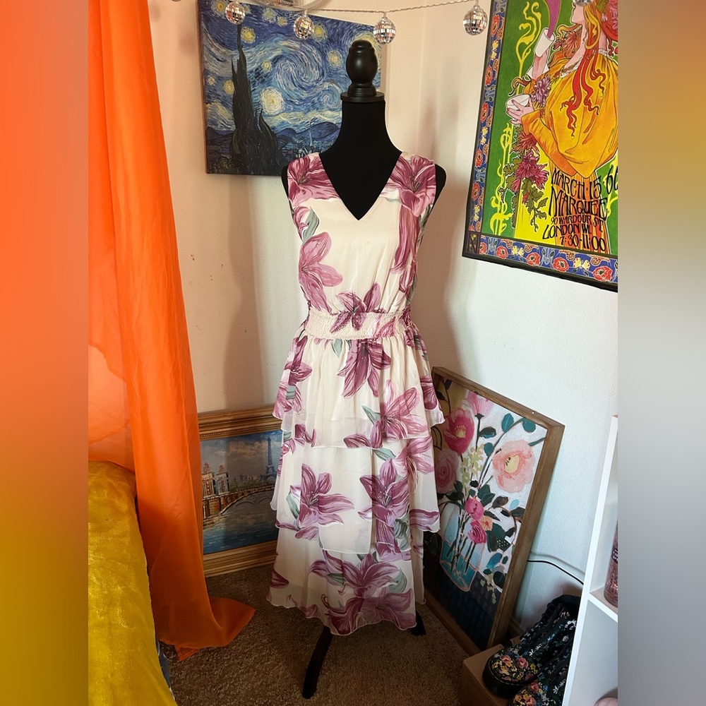 Alexa B Nites floral dress